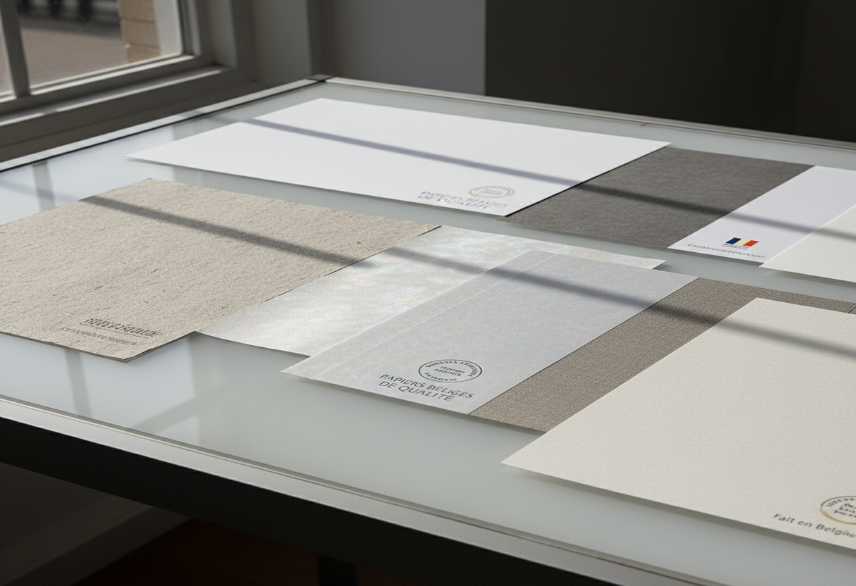 Papierkeuze en afwerkingen voor A2 affiches: laminatie, lak, foliedruk