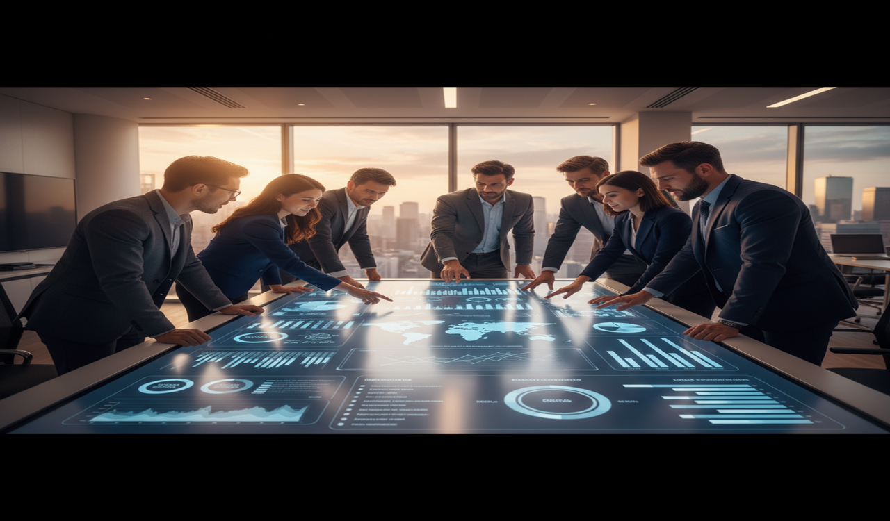 Integrated financial planning embedded in business operations with cross functional dashboards