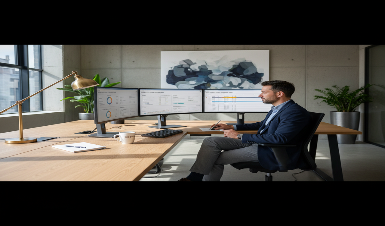 Why cash flow management is essential for successful scaling, showing inflows and outflows dashboard